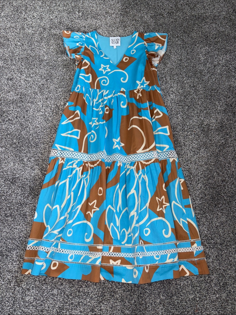 Alden Adair Zoe Dress in Prickly Pear - Picture 2 of 7